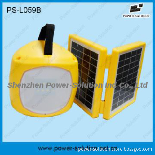 3.4W Solar Panel  with 4 Brightness Solar Lamp